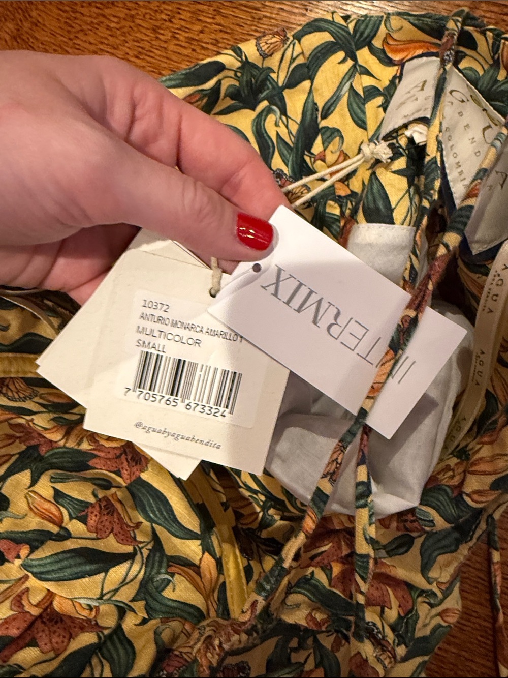 Auga by Auga bendita multicolor dress - Picture 3 of 5